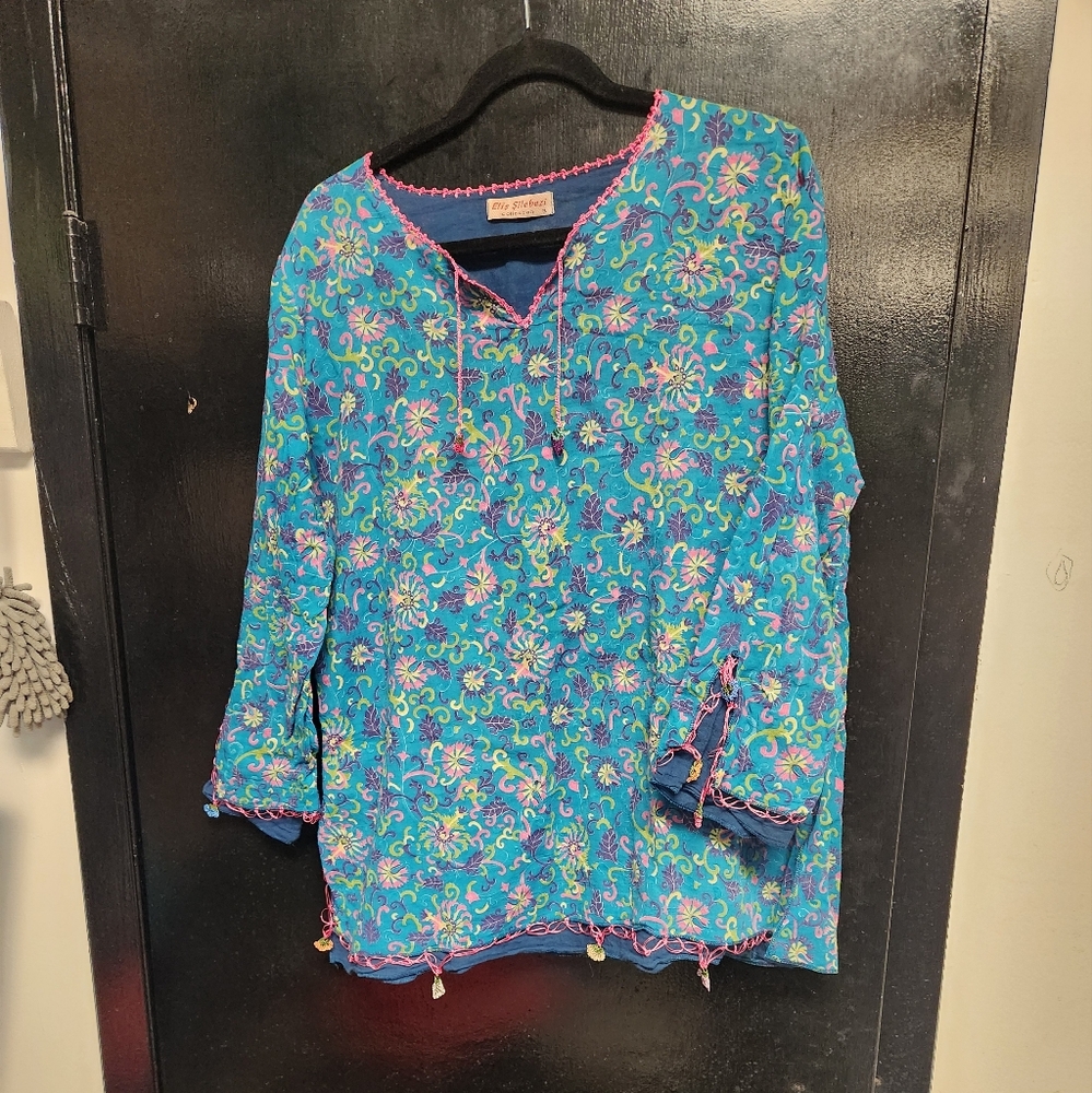 Elis Silebezi Turkish Boho Blouse